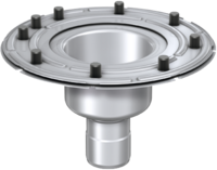 Bodenabläufe Variant-CR 142 | DN 70 – Stutzenneigung 90° Bodenabläufe Variant-CR 142 | DN 70 – Stutzenneigung 90°