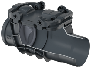 Einfachrückstauverschlüsse Triplex Typ 0 – für freiliegende Rohrleitungen