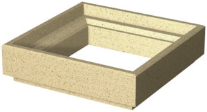 Ergänzungsbauteile für begrünte Dächer