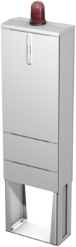 Freiluftschrank für bauseitige Druckleitung und Steuerung