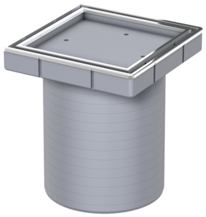 Aufsatzstücke Standard für Ablaufkörper Easyflow