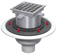 Ablaufkörper Wal-Selecta, DN 100 – Stutzenneigung 90°