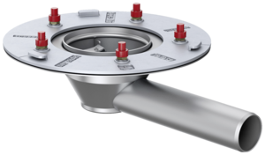 Balkonabläufe - Mit Pressdichtungsflansch