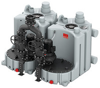 Abwasserhebeanlage Muli Pro-DDP parallel