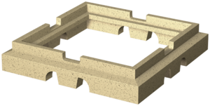 Ergänzungsbauteile für begrünte Dächer