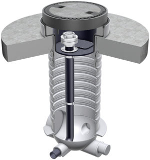 Entsorgungsschächte