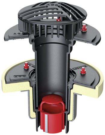 Freispiegelentwässerung aus Gusseisen