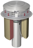 Komplettabläufe 1-teilig/Stutzenneigung: 90° | Freispiegelentwässerung