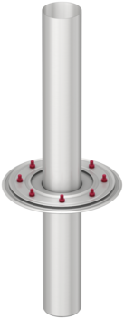 Flachdachdurchführungen zur Schmutzwasser-Fallstrangentlüftung