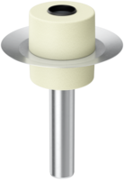 Wand- und Deckendurchführung für WU-Betondächer