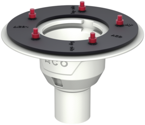 Ablaufkörper Passavant, DN 70 – Stutzenneigung 90°