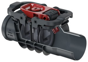 Rückstaudoppelverschlüsse Triplex Typ 2 – für freiliegende Rohrleitungen