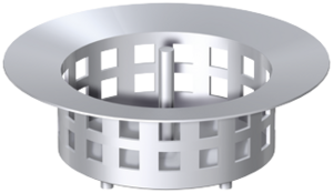 Herausnehmbarer Schmutzfang