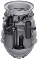 LipuMax-P-DAP mit Entsorgungspumpe LipuMax-P-DAP mit Entsorgungspumpe