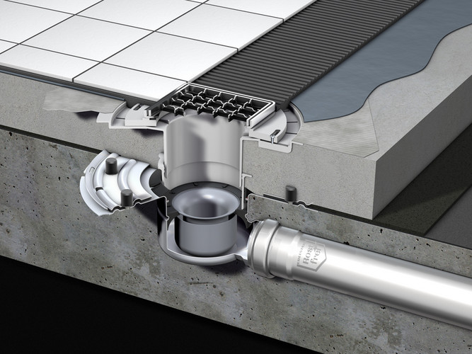 Bodenablaeufe Variant-cr 142   Dn 100  Stutzenneigung 15 271195