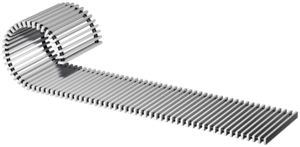 Rollrost zu Hygiene-Kastenrinne 150 mm