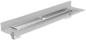 Rinnenkörper ACO ShowerDrain M+, Einbauhöhe Oberkante Estrich: 15 – 140 mm