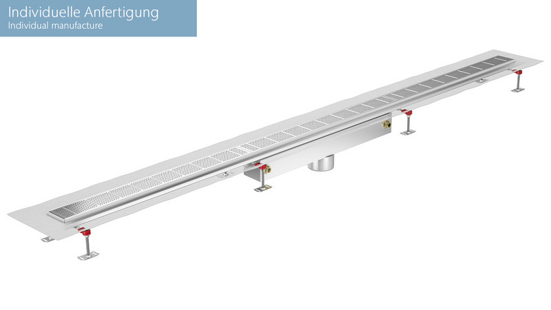 ACO Showerdrain Public X Mit Waermetauscher 691453