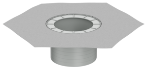 Aufsatzstücke für Verbundabdichtung für Ablaufkörper Easyflow