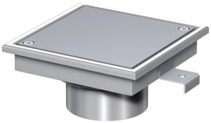 Finor – Reinigungsverschlüsse 1-teilig, M 125, Deckel aus Edelstahl