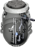 Pumpstationen Powerlift-P duo – Belastungsklasse B: 125