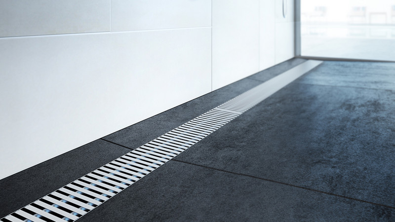 Rinnenkoerper Showerdrain Public 110 - Wandaufkantung 350646