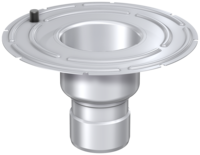 Bodenabläufe Variant-CR 142 | DN 100 – Stutzenneigung 90°