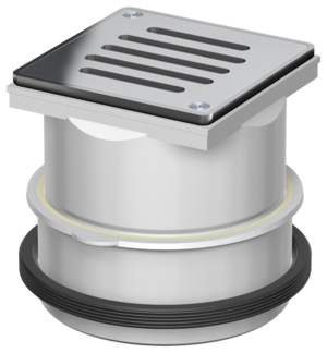 Aufsatzstücke Standard für Ablaufkörper Passavant