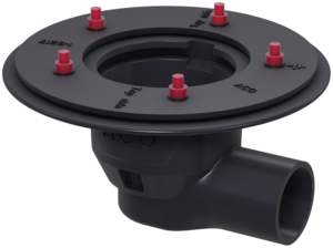 Ablaufkörper Passavant, DN 70 – Stutzenneigung 1,5°