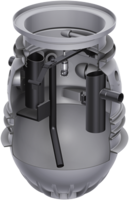 Fettabscheider LipuMax-P-DM Ausbaustufe 2 Fettabscheider LipuMax-P-DM Ausbaustufe 2