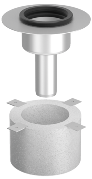 Ablaufkörper zu ACO Brandschutz-Duschrinne ShowerDrain E+