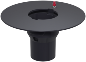 Ablaufkörper Passavant, DN 100 – Stutzenneigung 90°