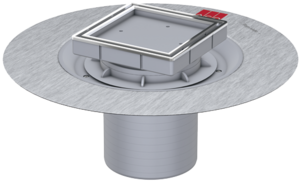 Aufsatzstücke mit wählbarer Oberfläche für Ablaufkörper Easyflow