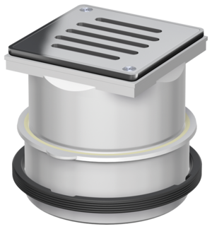 Aufsatzstücke Standard für Ablaufkörper Passavant