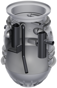 Fettabscheider LipuMax-P-D Ausbaustufe 1