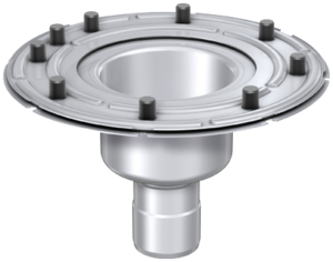 Bodenabläufe Variant-CR 142 | DN 70 – Stutzenneigung 90°