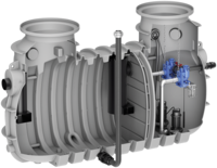 Fettabscheider mit integrierter Pumpstation LipuLift-P-D Ausbaustufe 1