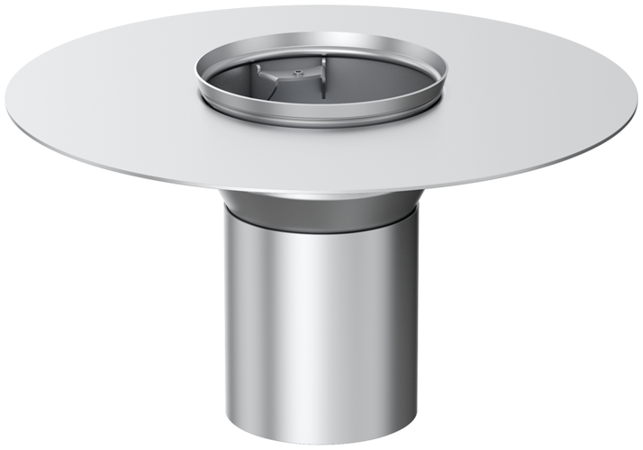 ACO Balkonablauf Mit Klebeflansch Mit-ohne Glocke 378532