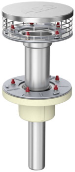 ACO Flachdachkomplettabläufe Variant-Spin – 2-teilig zur Freispiegelentwässerung