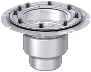 Industrieabläufe Variant-CR 218 | DN 150 – Stutzenneigung 90°
