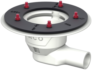 Ablaufkörper Passavant zur Reihenduschrinne ACO ShowerDrain Public 110