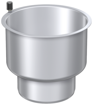 Industrieabläufe Variant-CR 218 | DN 150 – Stutzenneigung 90°