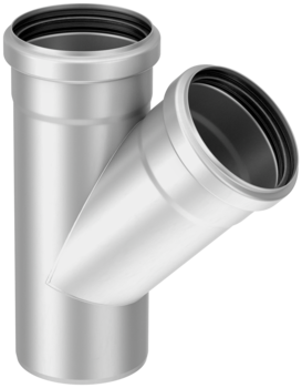 ACO Pipe Einfachabzweige 45°