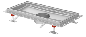 Hygiene-Kastenrinne 200 mm