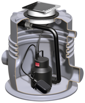 Abwasserhebeanlage Sinkamat-K mono