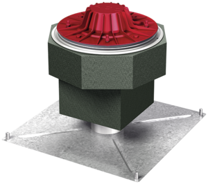 Komplettabläufe 1-teilig/Stutzenneigung: 90° – DN 70 | Unterdruckentwässerung