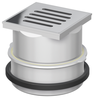 Aufsatzstücke Standard für Ablaufkörper Passavant