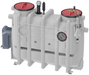 Fettabscheider LipuJet-P-OM Ausbaustufe 2