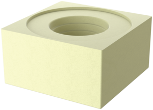 Isolierkörper für Oberteil