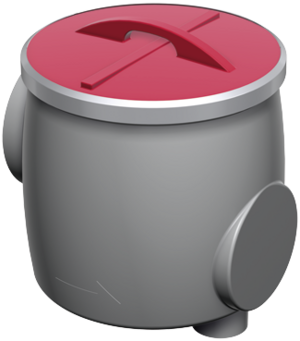 Probenahmetopf DN 150